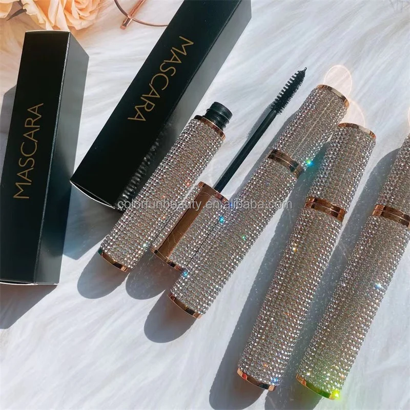 Hot Selling Customized LOGO Waterproof Non-Smudge Long Thick Mascara with shiny diamond tube
Hot Selling Customized LOGO Waterproof Non-Smudge Long Thick Mascara with shiny diamond tube