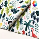 Woven Pop Floral Print combed cotton digital printing twill fabric for shirts,dress,garments