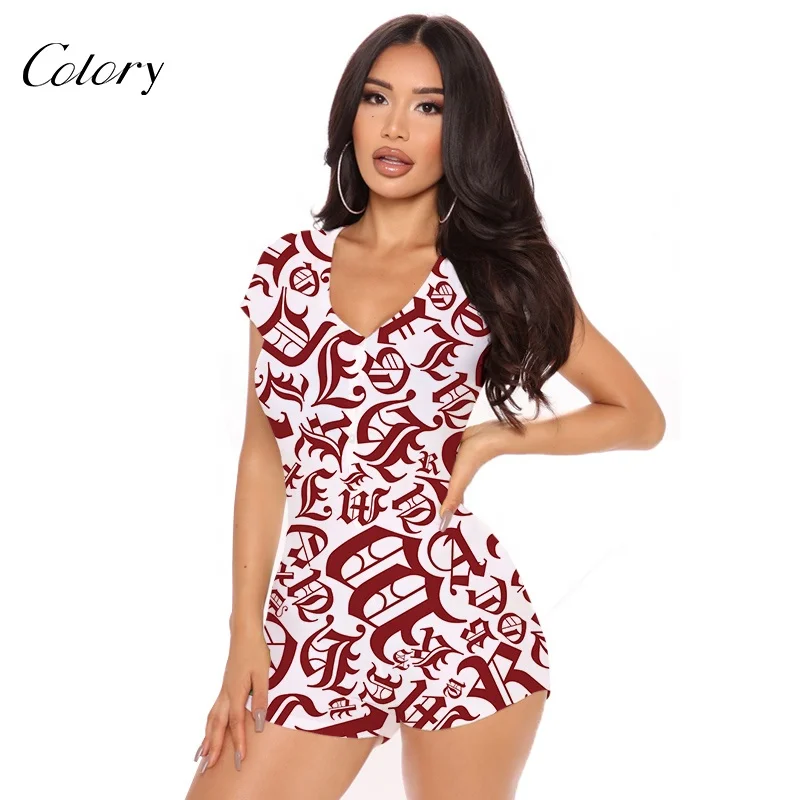 Colory Custom Printing Plus Size Women Sleepwear Sexy Women's Pajamas Sexy Adult Onesie For Women, Customized color
Colory Custom Printing Plus Size Women Sleepwear Sexy Women's Pajamas Sexy Adult Onesie For Women, Customized color