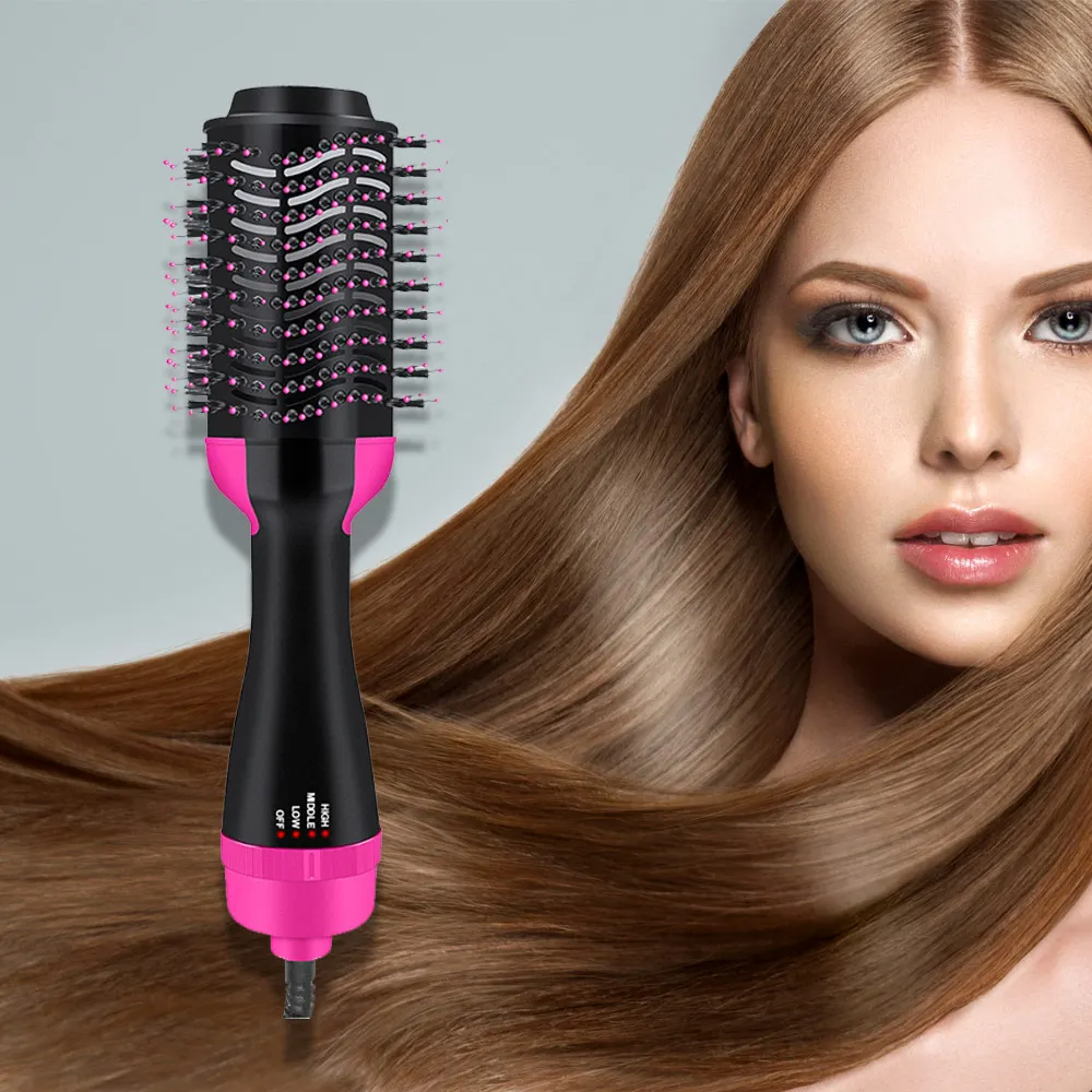 New Rotating 1000W Hair Dryer And Volumizer One Step 3 In 1 Multifunctional Professional Hot Air Brush
New Rotating 1000W Hair Dryer And Volumizer One Step 3 In 1 Multifunctional Professional Hot Air Brush