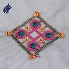 Made in China fashion new african organza lace fabric embroidery