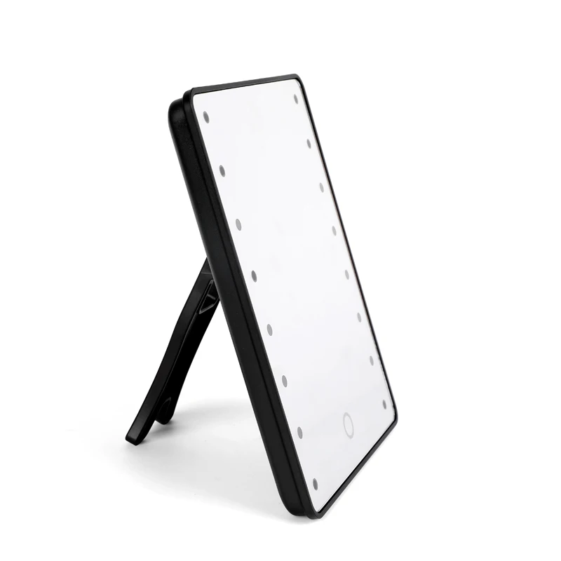 Hot Selling Professional Foldable Led Cosmetic Mirror Travel Table Lighted Makeup Mirror Led Makeup Mirror, Black
Hot Selling Professional Foldable Led Cosmetic Mirror Travel Table Lighted Makeup Mirror Led Makeup Mirror, Black