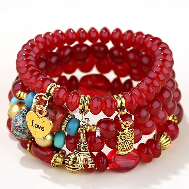 W90520330 Hot selling Fashion Bohemian tower beads bracelets set Vintage heart shape bracelet Elastic beads bracelet set
W90520330 Hot selling Fashion Bohemian tower beads bracelets set Vintage heart shape bracelet Elastic beads bracelet set