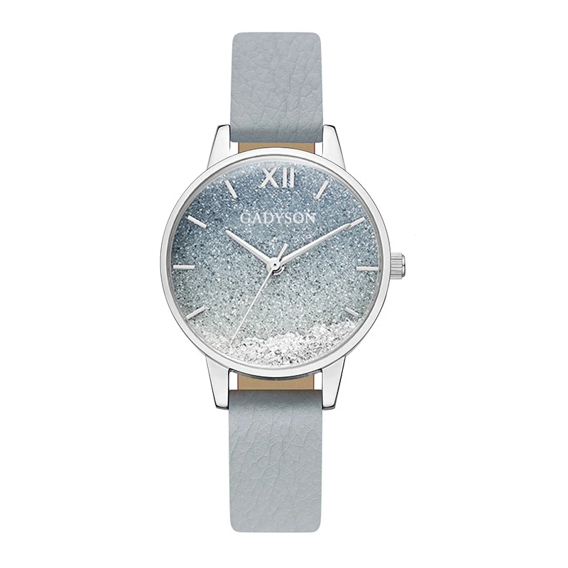 GADYSON brand stock high-end fine grain Piller scale display ladies quartz watch, As picture
GADYSON brand stock high-end fine grain Piller scale display ladies quartz watch, As picture