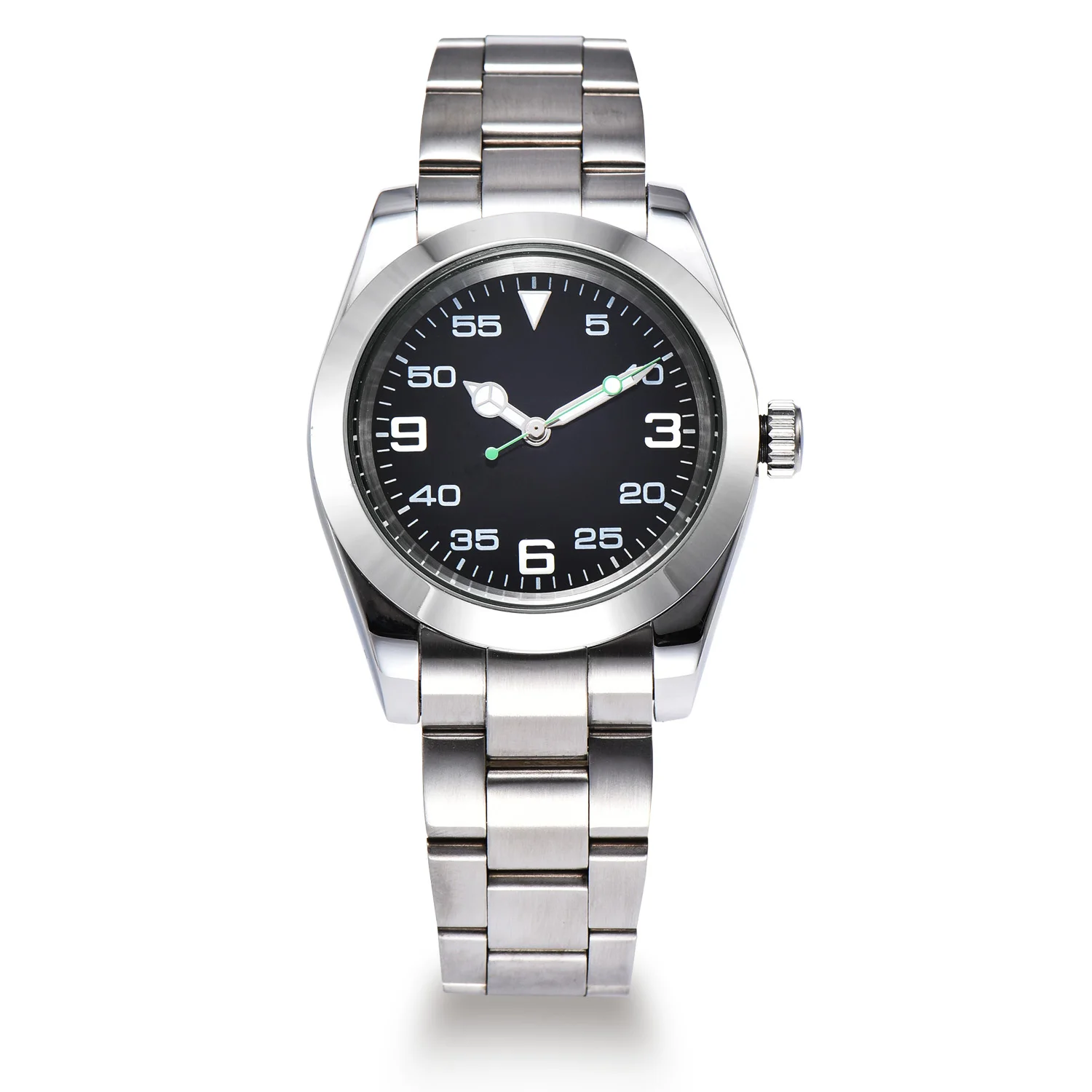 New automatic men's watch BOMAX MARINA fashion movement luminous hands 39mm sapphire glass 316L steel case and bracelet R1-5
New automatic men's watch BOMAX MARINA fashion movement luminous hands 39mm sapphire glass 316L steel case and bracelet R1-5