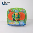 Summer outdoor game magical blow bubble toy funny bubble pingpong game bubble toy set for kids