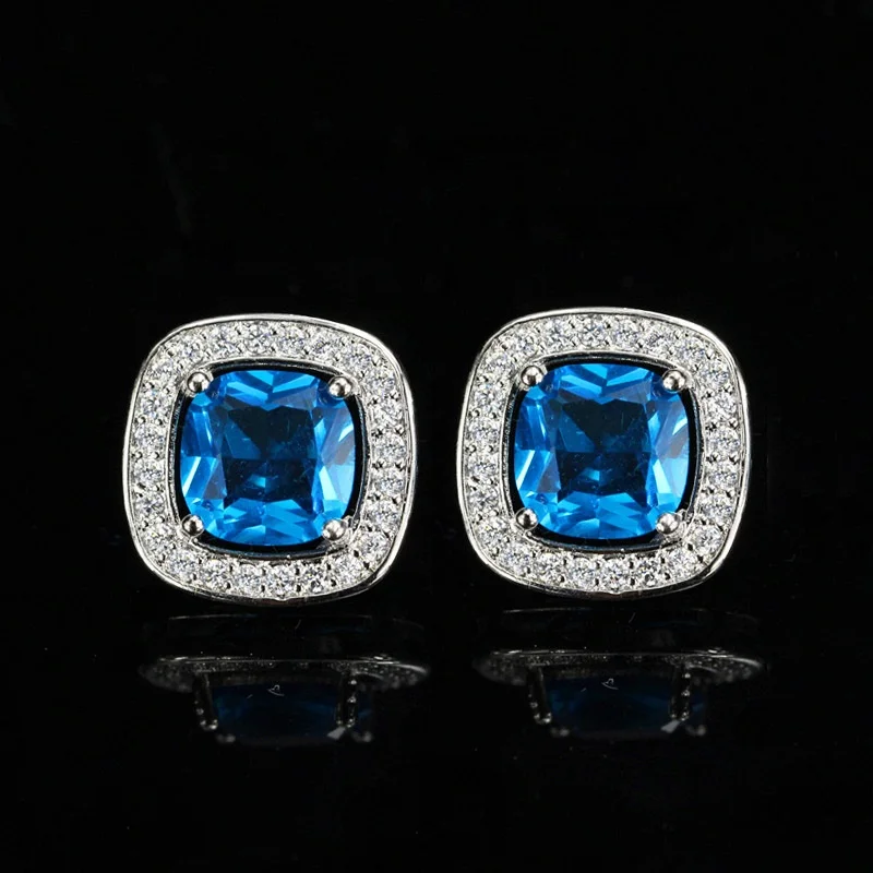 New Arrival Fashion Jewelry Micro Cubic Zircon Setting Big Black Stone Trendy Square Stud Earrings For Women, Picture shows
New Arrival Fashion Jewelry Micro Cubic Zircon Setting Big Black Stone Trendy Square Stud Earrings For Women, Picture shows