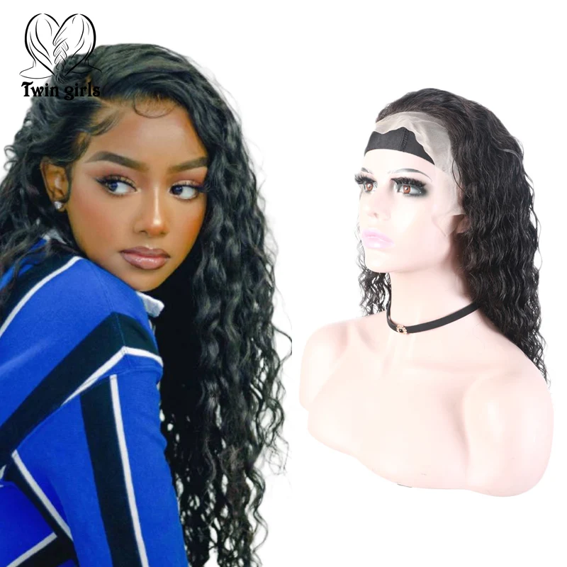 10inch to 30inch wholesale high density unprocessed human hair wig accept cutomized water wave frontal wig, Natural black color hair wig
10inch to 30inch wholesale high density unprocessed human hair wig accept cutomized water wave frontal wig, Natural black color hair wig