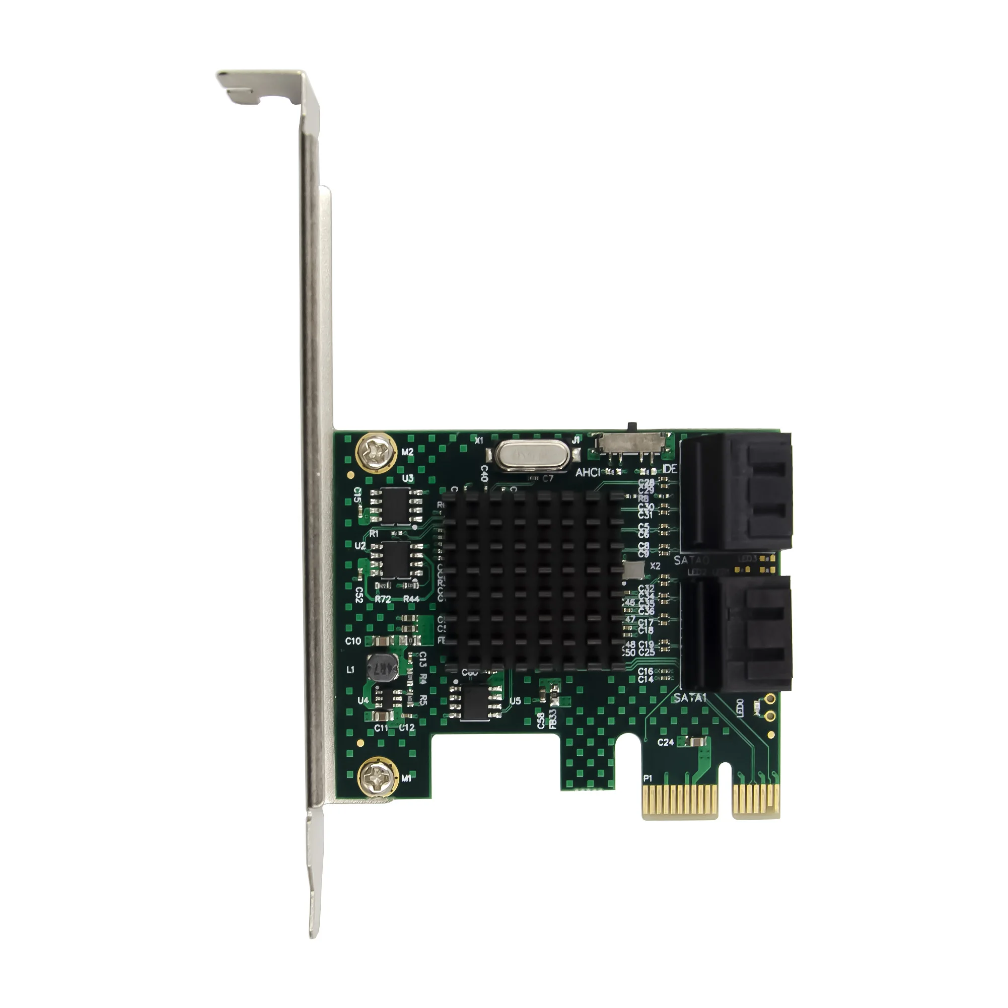 pcie x4 sata gen 3扩展卡4端口st540 sata适配器