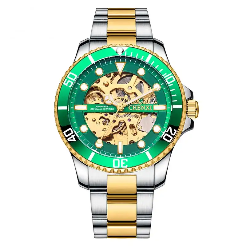 unique style high quality skeleton man automatic watch mechanical watch, As shown in the picture
unique style high quality skeleton man automatic watch mechanical watch, As shown in the picture