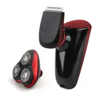 AS606 electric USB rechargeable men's body shaver/clipper 2 in 1,interchangeable hair trimmer set for man