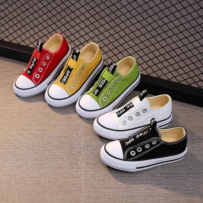 Hot Selling Kids Canvas Shoes Boys Girls All-match Casual Shoes Spring Autumn, White/yellow/red/green/black
Hot Selling Kids Canvas Shoes Boys Girls All-match Casual Shoes Spring Autumn, White/yellow/red/green/black