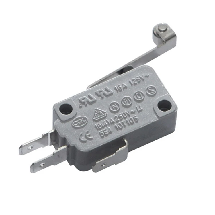Free Samples Available High quality 16(4)A 250VAC Roller Lever KW3A Micro Switch With Kc