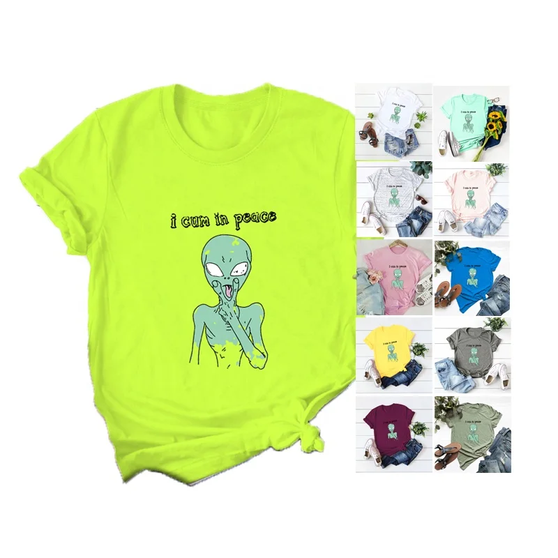 2021 Fashionable Summer Short Sleeves Cotton Funny Graphic T-Shirt Ladies Women Printed Custom Fashion T-Shirt Printed
2021 Fashionable Summer Short Sleeves Cotton Funny Graphic T-Shirt Ladies Women Printed Custom Fashion T-Shirt Printed