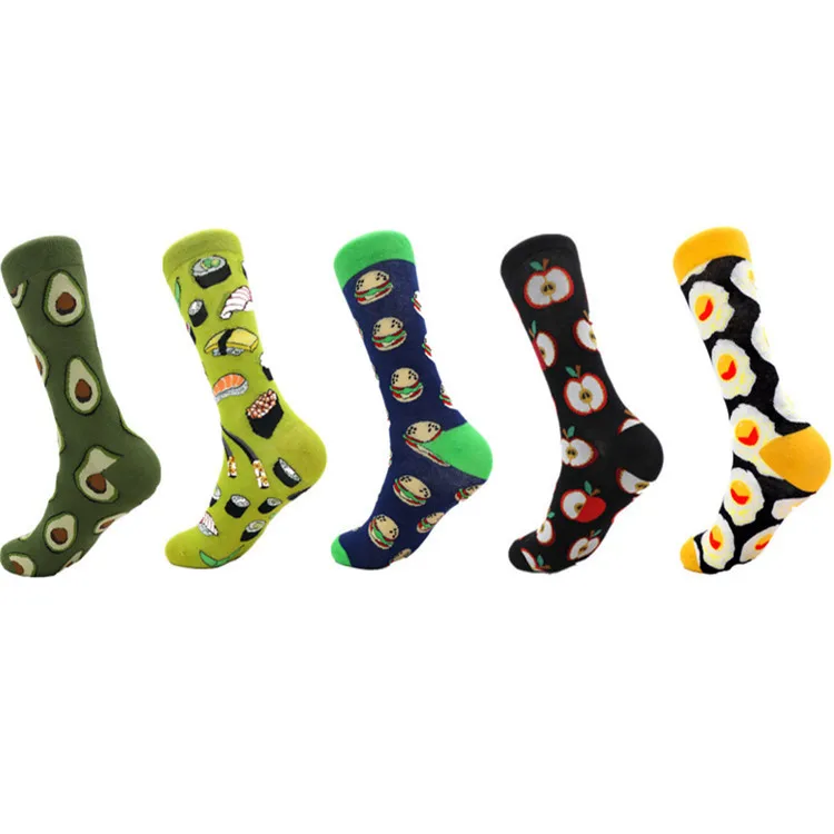 Colorful fruit socks designer fashion women cotton crew socks funny fruit design socks for cute women and fashion lady, Custom color
Colorful fruit socks designer fashion women cotton crew socks funny fruit design socks for cute women and fashion lady, Custom color