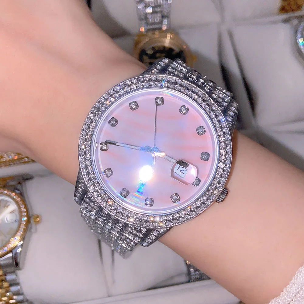 Foxi Stainless Steel Luxury Wristwatches Hip Hop Jewelry Icy Diamond Watches for Men Women
Foxi Stainless Steel Luxury Wristwatches Hip Hop Jewelry Icy Diamond Watches for Men Women