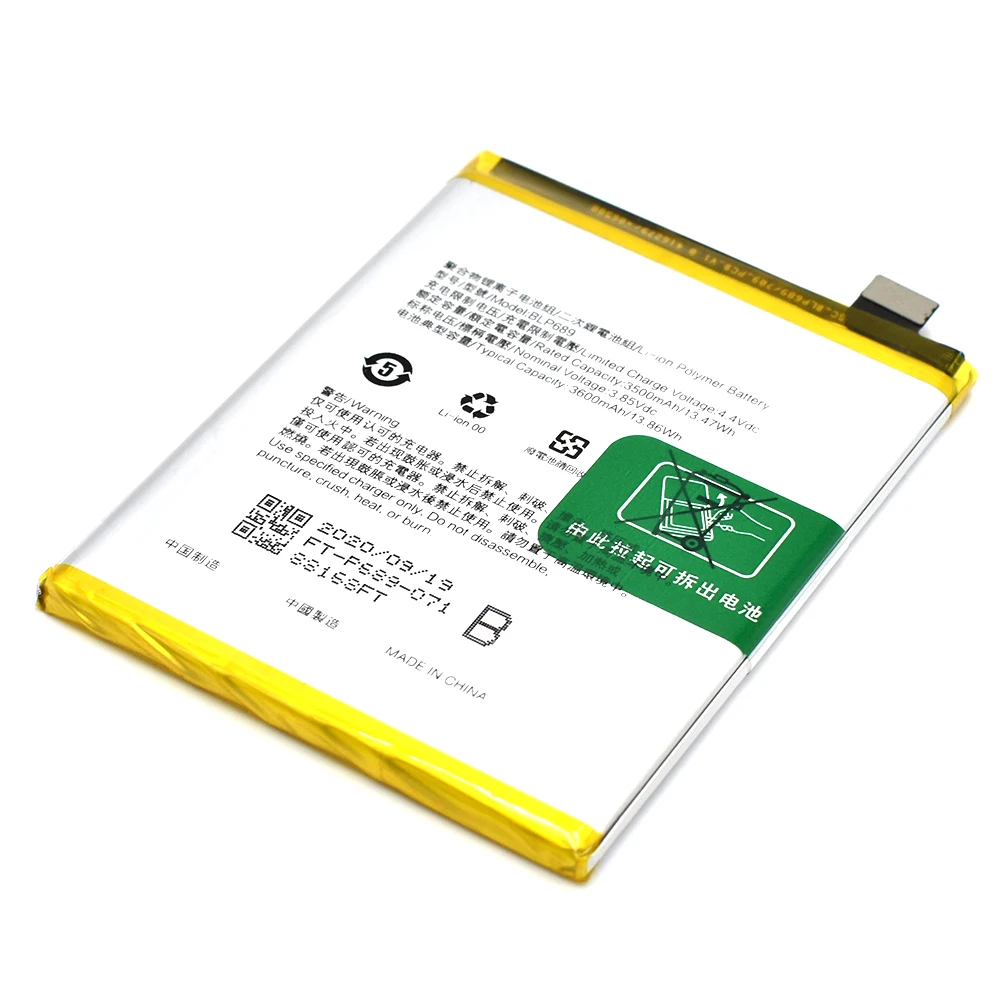 For oppo R15X k1 BLP689 Replacement battery mobile phone battery 100% factory low price 3600mah
For oppo R15X k1 BLP689 Replacement battery mobile phone battery 100% factory low price 3600mah