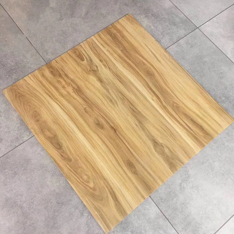 light and dark brown ceramic wood floor tile from China