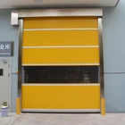 Industrial automatic high speed folding vinyl door pvc curtain made in china