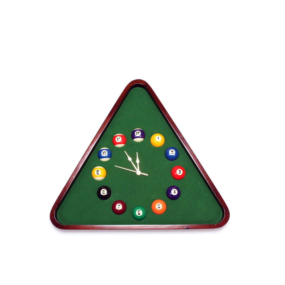 Triangle Billiard Ball Wall Clock 13 Inch Fashion Triangle Billiard Ball Clock, As pictures
Triangle Billiard Ball Wall Clock 13 Inch Fashion Triangle Billiard Ball Clock, As pictures