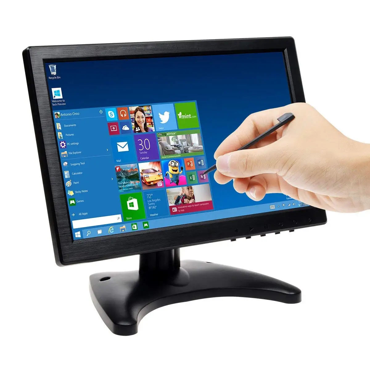 Small size 10 inch IPS lcd monitor 10.1 inch widescreen monitor with BNC VGA USB for cashier
Small size 10 inch IPS lcd monitor 10.1 inch widescreen monitor with BNC VGA USB for cashier