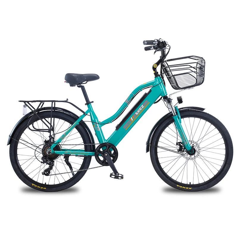 electric bicycle for women fashion e cycle aluminum alloy frame 26 inch tire 350W electric bike, Blue/yellow/black
electric bicycle for women fashion e cycle aluminum alloy frame 26 inch tire 350W electric bike, Blue/yellow/black
