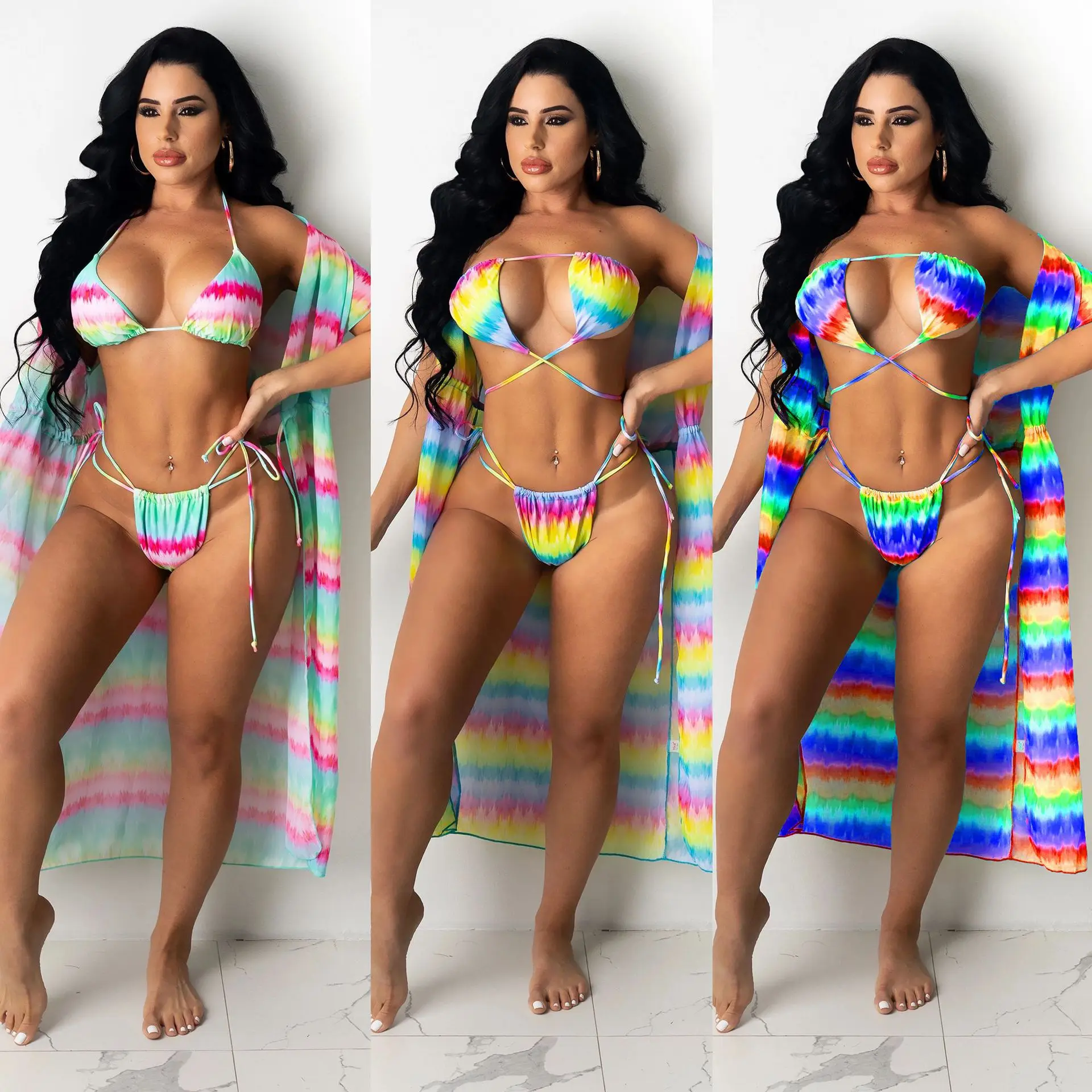CM2117 new arrivals 2021 summer lace up sexy bikini short sleeve bathing suit cover ups fashion print 3 piece swimsuit
CM2117 new arrivals 2021 summer lace up sexy bikini short sleeve bathing suit cover ups fashion print 3 piece swimsuit