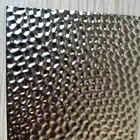Hammered Steel Plate Plate 304 Grade Decoration Hammered Embossing Stainless Steel Sheet Plate