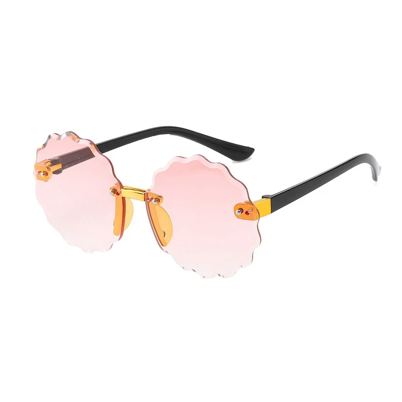 High quality flower border round cute PC lens UV400 kids sunglasses 2021, Custom colors
High quality flower border round cute PC lens UV400 kids sunglasses 2021, Custom colors