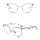 Women Frame 2020 Women Fashion Leopard Cat Eye Eyewear Optical Eyeglasses Frame