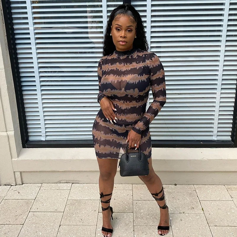 AI170-20711 2021 spring women's new fashion printed long-sleeved high-neck tight-fitting hip mini dress women
AI170-20711 2021 spring women's new fashion printed long-sleeved high-neck tight-fitting hip mini dress women