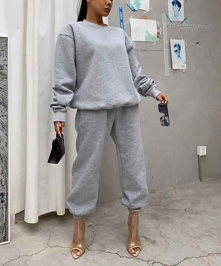 Women winter clothing gym workout sets cotton tracksuit joggers unisex hoodie sets for women 2 piece womens sets
Women winter clothing gym workout sets cotton tracksuit joggers unisex hoodie sets for women 2 piece womens sets