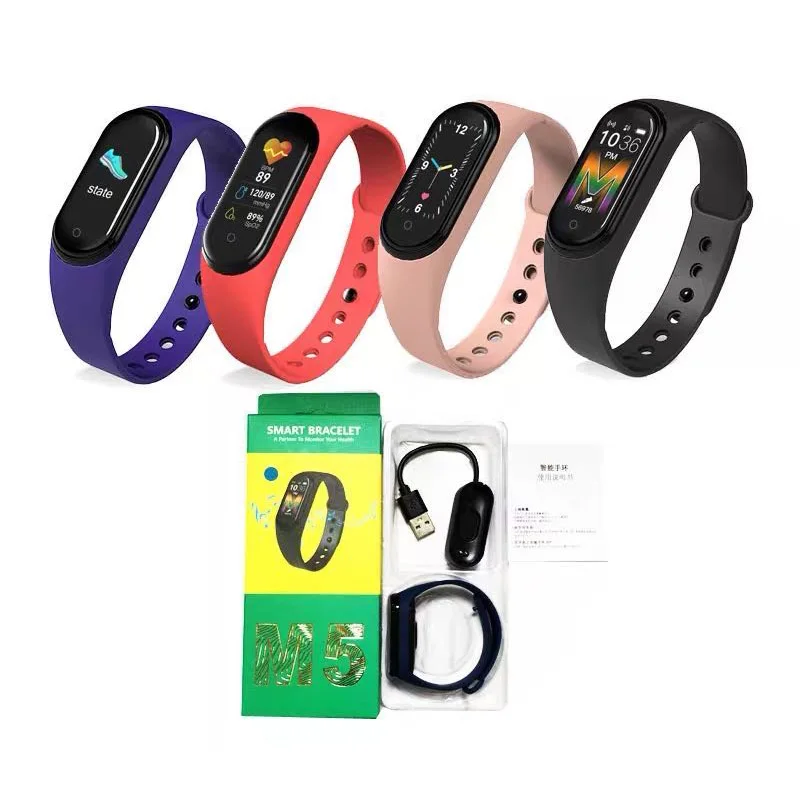 2020 New Amazon Best Selling Watch For Women Wristband Waterproof Sport wireless Fitbit Smart Bracelet m5 smart watch, Red/black/blue/purple
2020 New Amazon Best Selling Watch For Women Wristband Waterproof Sport wireless Fitbit Smart Bracelet m5 smart watch, Red/black/blue/purple