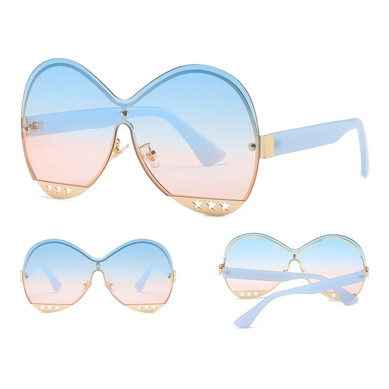 2021 Wholesale Womens Luxury Brand Designer Oversized Rimless Oval Round Grandient PC Lens Shades Sun Glasses Sunglasses Gafas
2021 Wholesale Womens Luxury Brand Designer Oversized Rimless Oval Round Grandient PC Lens Shades Sun Glasses Sunglasses Gafas