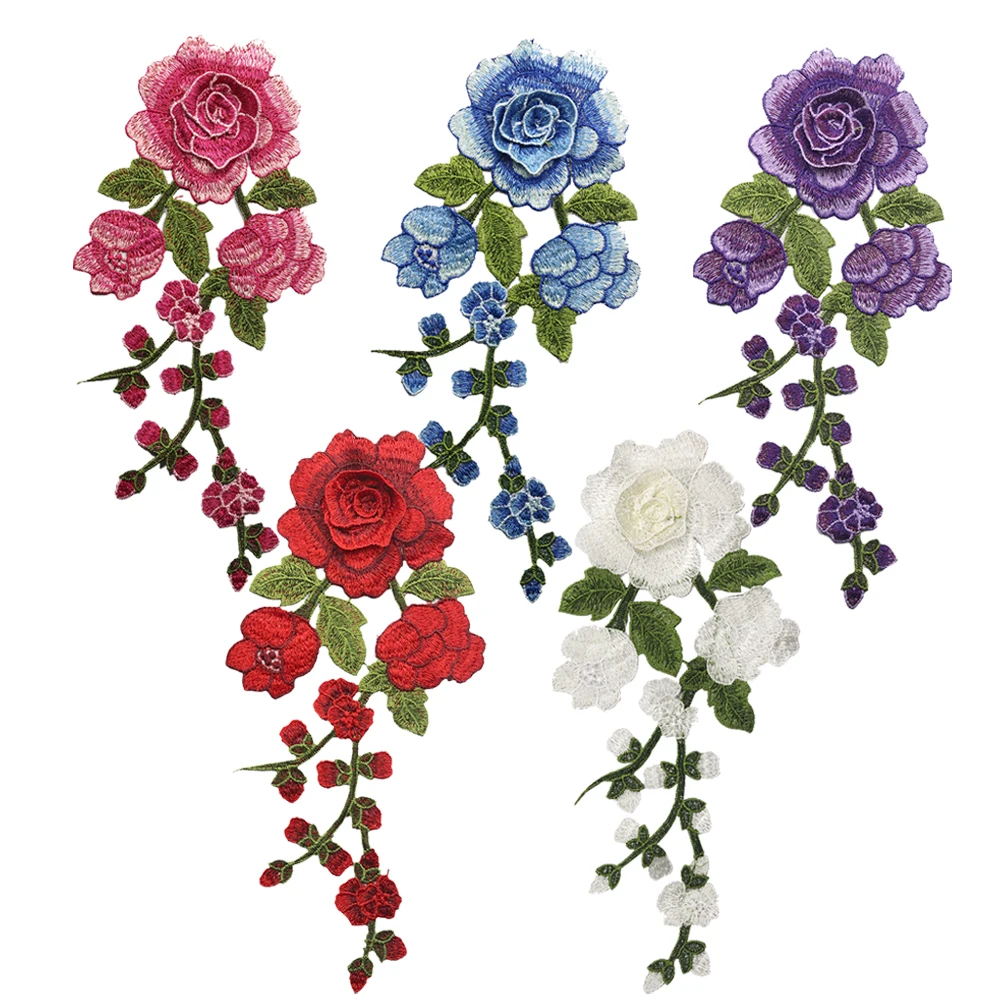 Large Flower Embroidery Patch Sew on Pacthes Applique Sticker for Clothing Jeans Fabric DIY Sewing Supplies
Large Flower Embroidery Patch Sew on Pacthes Applique Sticker for Clothing Jeans Fabric DIY Sewing Supplies