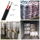 Product Solar New Product 2 Cores Solar Cable XLPO Material PV SOLAR Energy System Flat PV Cable