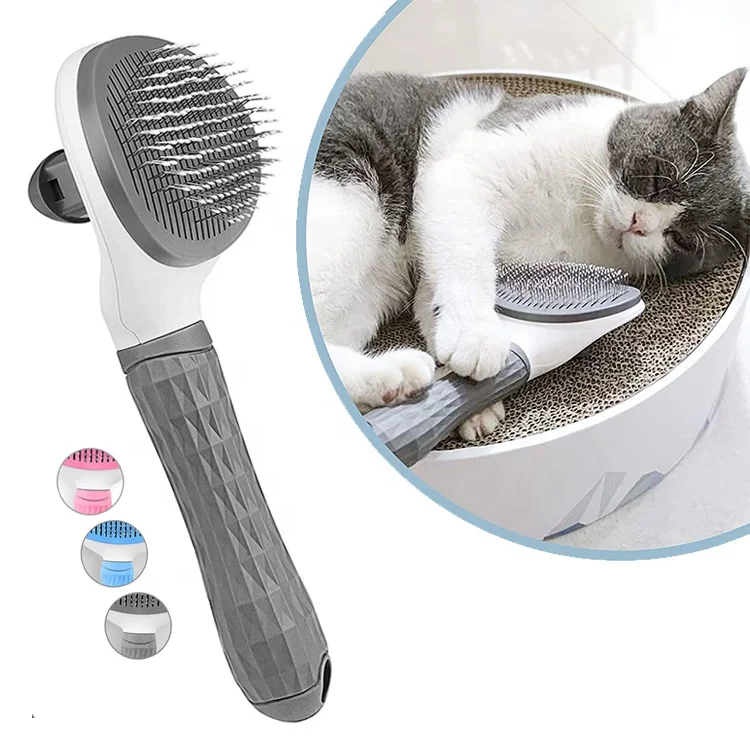 Eco-Friendly Wholesale Custom Logo Grooming Sets Pet Hair Removal Dog Cat Comb Pet Grooming Tool, Blue, pink, gray
Eco-Friendly Wholesale Custom Logo Grooming Sets Pet Hair Removal Dog Cat Comb Pet Grooming Tool, Blue, pink, gray
