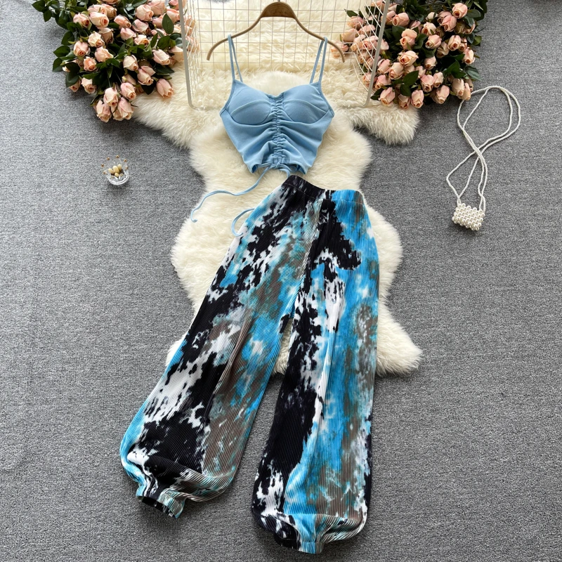 Fashion Solid Color Sexy Bodycon Crop Top Pant Lady Two 2 Piece Set Matching Set Women Clothing Womens Bandage Sets
Fashion Solid Color Sexy Bodycon Crop Top Pant Lady Two 2 Piece Set Matching Set Women Clothing Womens Bandage Sets