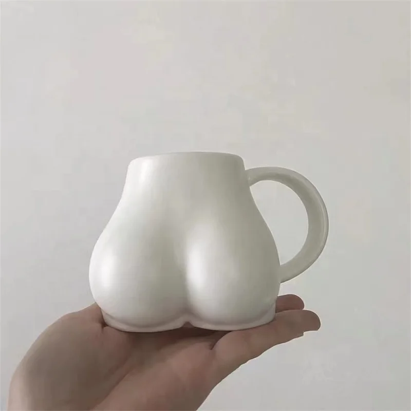 Nordic Modern Creative Ceramic Mug Coffee Cup Woman Body Shaped Ceramic Butt Body Mug for Coffee Milk, White,beige,black
Nordic Modern Creative Ceramic Mug Coffee Cup Woman Body Shaped Ceramic Butt Body Mug for Coffee Milk, White,beige,black