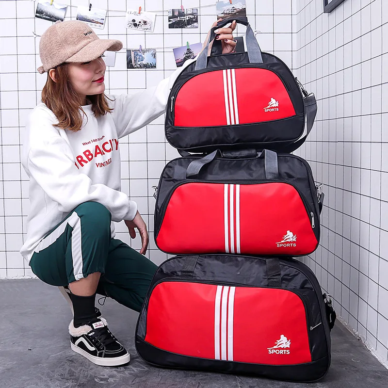 Fitness sports men's messenger portable travel bag women's striped bag shoulder training bag
Fitness sports men's messenger portable travel bag women's striped bag shoulder training bag