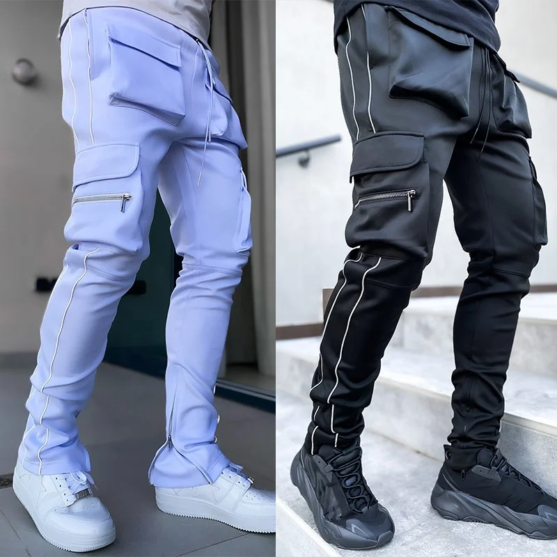 Trendy Cargo Pants Men Streetwear Trousers Casual Reflective Sweatpants Sport Cargo Pants For Men Joggers, 6 colors
Trendy Cargo Pants Men Streetwear Trousers Casual Reflective Sweatpants Sport Cargo Pants For Men Joggers, 6 colors