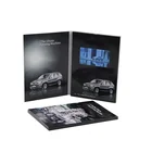 Low price custom wholesale message china brochure video invitation greeting card with music player