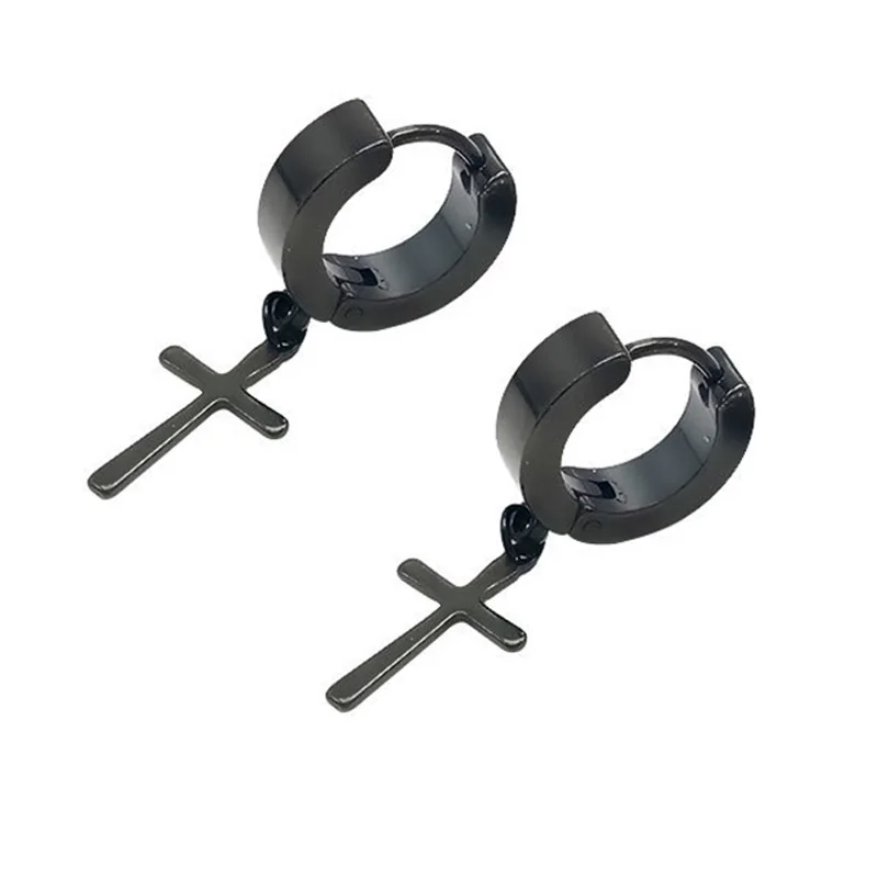 Hook Earrings Dangling Earrings Wholesale Cross Pendant Titanium Steel Korea Style Stainless Steel Electroplated Present Chic
Hook Earrings Dangling Earrings Wholesale Cross Pendant Titanium Steel Korea Style Stainless Steel Electroplated Present Chic