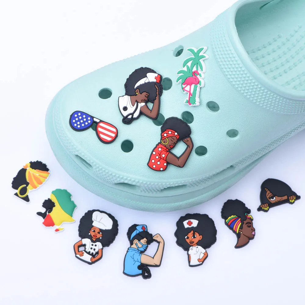 Wholesale Black Lives Matter Pvc Custom Designer Croc Clog Shoe Charms Jibbit Accessories
Wholesale Black Lives Matter Pvc Custom Designer Croc Clog Shoe Charms Jibbit Accessories