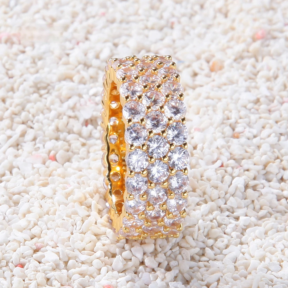 Hip hop jewelry shiny ice out diamond ring cubic zircon fashion ring brass gold silver color Cuban hot sale ring
Hip hop jewelry shiny ice out diamond ring cubic zircon fashion ring brass gold silver color Cuban hot sale ring