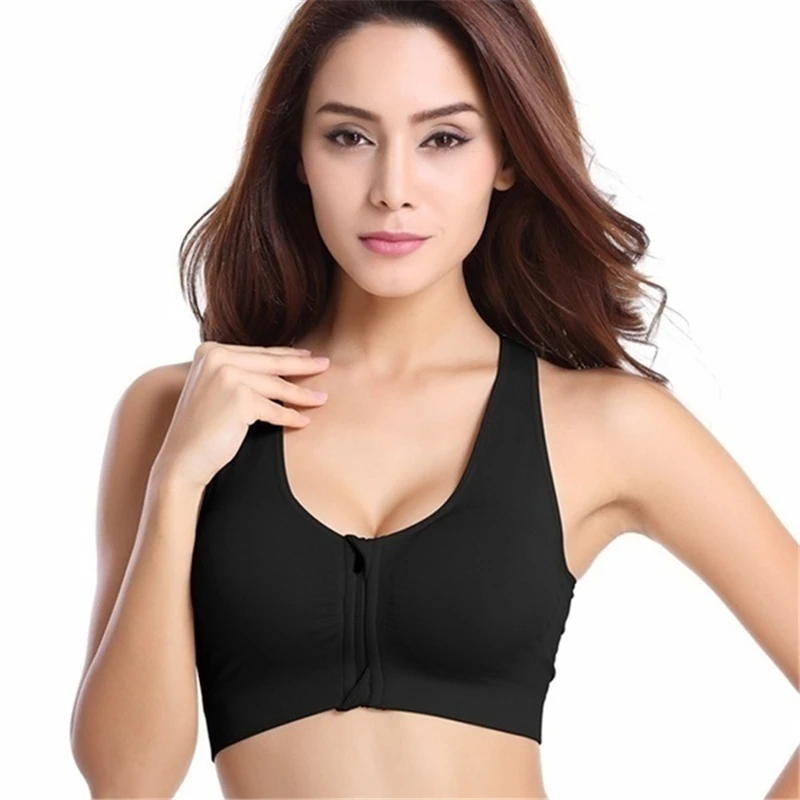 Women Sports Wire Free Zip Anti-sweat Quick Dry Breathable Yoga Tank Top Sportswear Push Up Fitness Running Gym Bra
Women Sports Wire Free Zip Anti-sweat Quick Dry Breathable Yoga Tank Top Sportswear Push Up Fitness Running Gym Bra