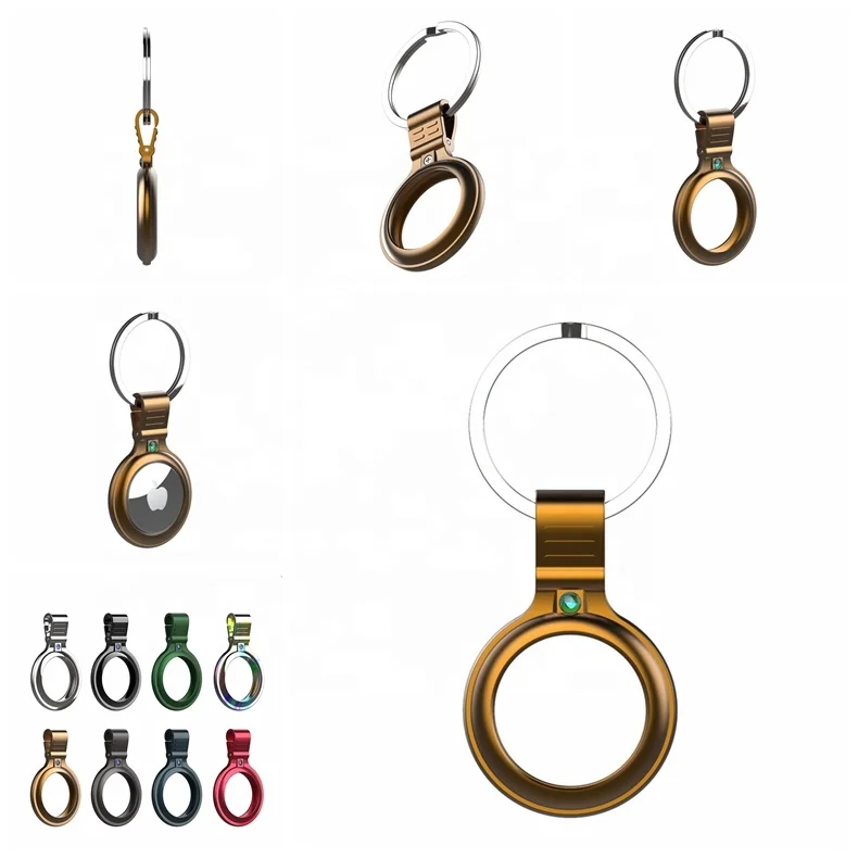 Compatible Full Cover Brown color Case Appl Airtag Metal Cover Airtag Holder Clip 
Compatible Full Cover Brown color Case Appl Airtag Metal Cover Airtag Holder Clip