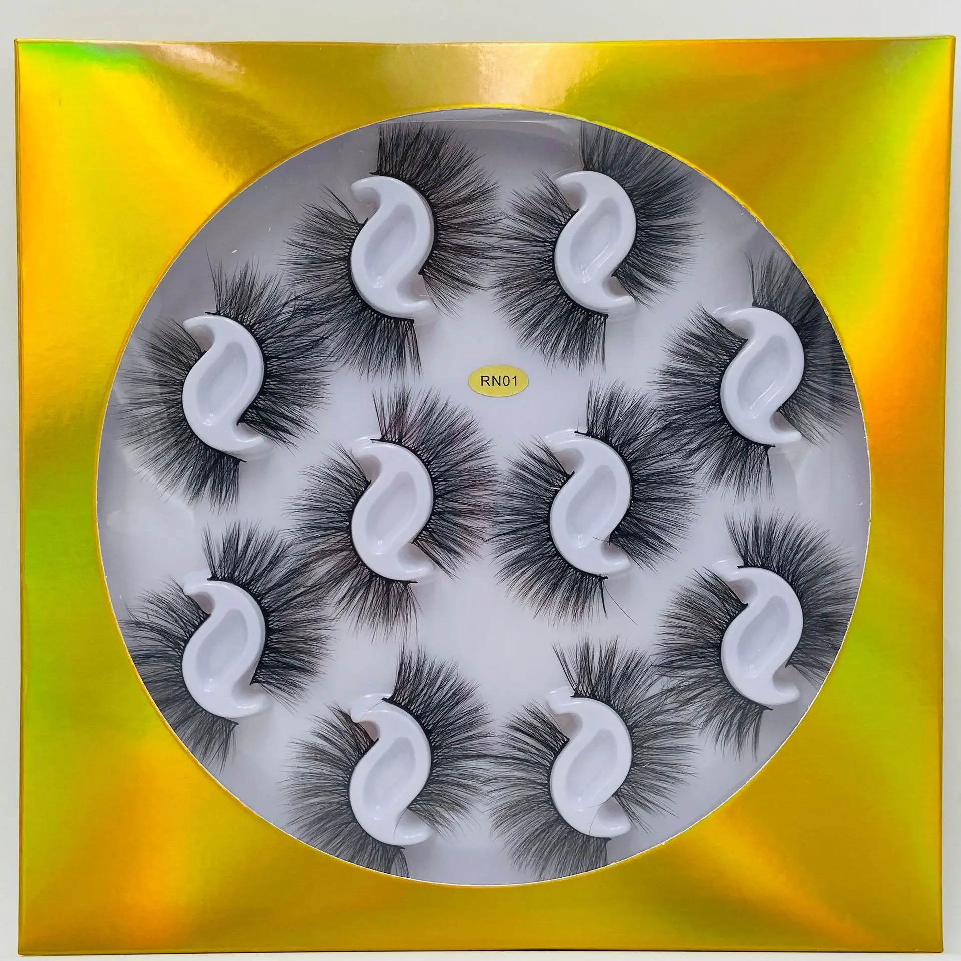 10 Pairs Mink Eyelashes HandMade Makeup 3D Mink Lashes Natural Long Eyelashes Extension Faux Fake Lashes, Natural black
10 Pairs Mink Eyelashes HandMade Makeup 3D Mink Lashes Natural Long Eyelashes Extension Faux Fake Lashes, Natural black