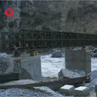 Professional Factory supplies construction portable steel bridge