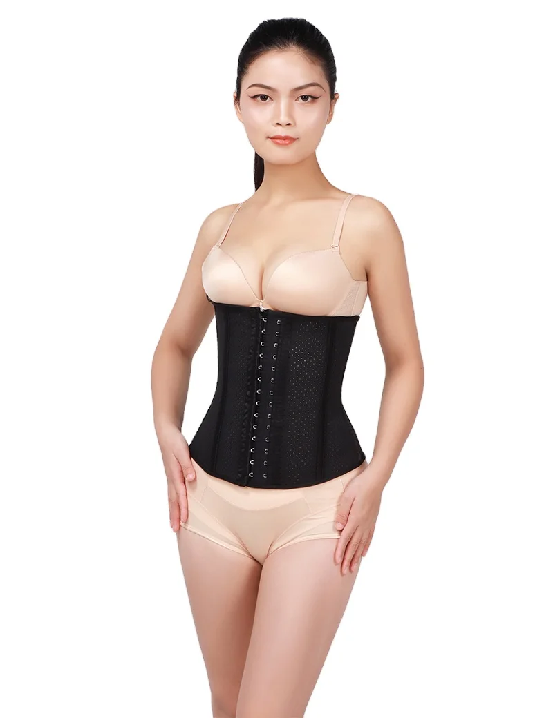Plus Size Breathable Rubber Bone Shapewear slimming women high waist body shaper girdle, Black
Plus Size Breathable Rubber Bone Shapewear slimming women high waist body shaper girdle, Black